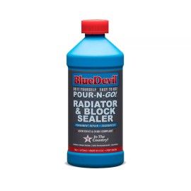BlueDevil Products 00205 Radiator & Block Sealer - 16 OZ pour in Radiator