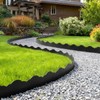 50 FT Landscape Edging Border with 75 Spikes, 2.8 Inch