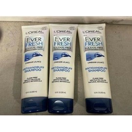 LOREAL  EVER FRESH Lot 3 L’Oreal Ever Fresh Indian Lilac Anti Dandruff Shampoo 8.5oz Discontinued