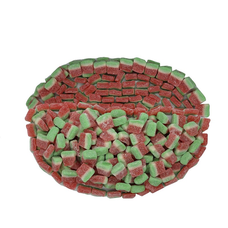 Smarty Stop Sour Jacks Mini Watermelon Wedge Slices Gummy Candy