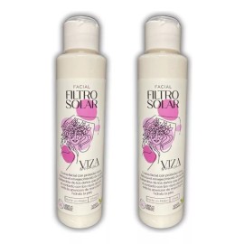 Productos Viza Paquete Filtro Solar Orgánico, 2 Piezas Fps 30 De 125 Ml