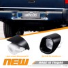 HERCOO License Plate Lights Lamp Lens Left Right Hand Housing