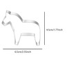 ZDYWYZJ Horse Shaped Cookie Cutter