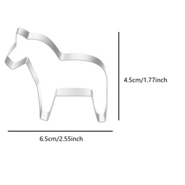 ZDYWYZJ Horse Shaped Cookie Cutter