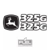 Aftermarket 325G Compact Track Loader Premium Vinyl Decal Kit -