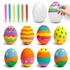 Easter eggs plastic white, Easter eggs decorative eggs, Easter eggs