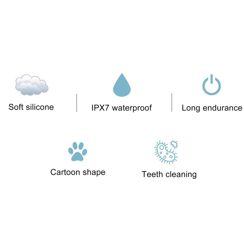 U Shaped Electric Toothbrush Soft Silicone IPX7 Waterproof 360° Brushing