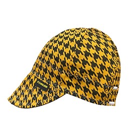 U.S. Welder by Comeaux Supply Welding Cap Black/Brown Houndstooth (7 3/8)