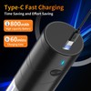 2Pack Electric Salt and Pepper Grinder Set USB Rechargeable with