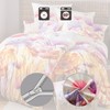 Erwin Müller Mako Satin Bed Linen Poppy Watercolour Style Colourful