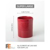 FUN ELEMENTS Kitchen Utensil Holder, 7.2" Super Large Utensil Crock