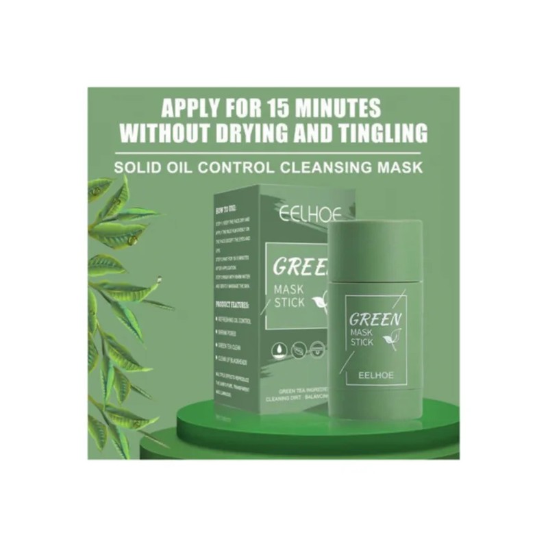 2pcs Tira Verde Mascarilla Facial Extracto