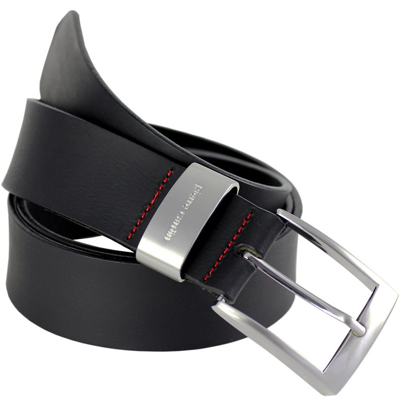 Pierre Cardin Men's Leather Belt 40 mm Wide Men's Full