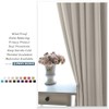 PONY DANCE Cream Window Curtain Panels 40 inch Length -
