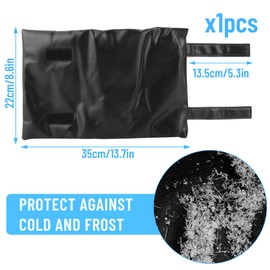 Tap Cover Winter, Dwafil Tap Frost Protection Outdoor, Waterproof and Cold-Resistant, Suitable for Outdoor Use, Tap, Water Meter, Tap Protective Cover, Tap Winter Protection