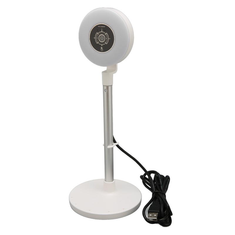 1080P Fill Light Webcam 3 Level Adjustable Fill Light Retractable