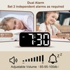 Alarm Clocks for Bedrooms Heavy Sleepers, Digital Clock with Night