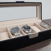 A-ITEM Watch Storage Case (Cow Leather) 5 Piece Luxury Watch
