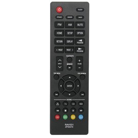 RAV531 ZP35470 Replacement Remote Control Fit for Yamaha AV Receiver RX-V379 RX-V381 HTR-3068 YHT-3920UBL RXV379 RXV381 HTR3068 YHT3920UBL RX-V383 RXV383