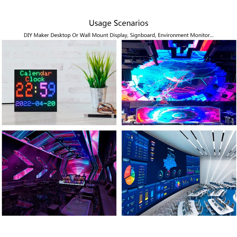 64x64 4096 Pixels RGB Full-Color LED Matrix Panel 2.5mm Pitch,