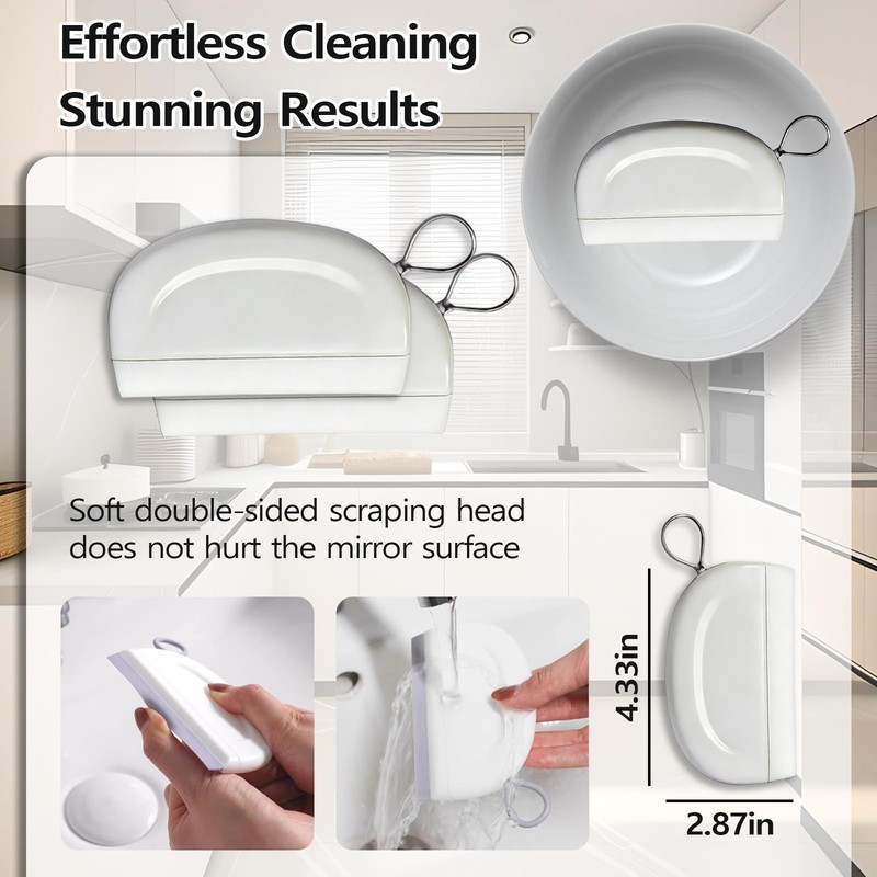Kitchen Cleaning Set - Pot Scrubber - Strainer - Squeegee
