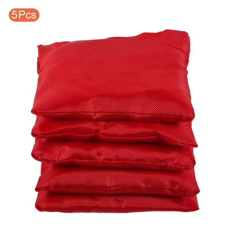 PATIKIL 5 Pcs Cornhole Bean Bags Canvas Sandbags for Carnival