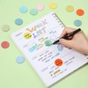 Mr. Pen- Transparent Sticky Note Set, 560Sheets, Colorful, Round Transparent