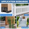 6x6 Post Base 10 PCS Post Bracket Inner Size 5.6"x5.6"