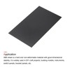 sourcing map Black ABS Plastic Sheet 10 x 6 x
