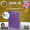 G4GADGET Academic Diary 2025-2026 A4 Day-A-Page School Planner for Students