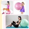 Honoson 3 Pcs Exercise Ball Large Yoga Ball Pregnancy Ball