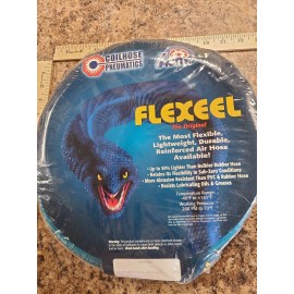 Flexeel PFE6020T High-Pressure Firm Polyurethane Rubber Tubing 3/8" ID, 20 ft. L
