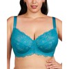 brasier sin aros HSIA 34C-44DDD para mujer, sin relleno, brasier