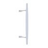 BRIXWELL Die-Cast Handle for Patio Doors in White Finish, 6-5/8"