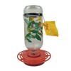 Original Best-1 Flowers Hummingbird Feeder 32 Ounce Glass Bottle, Plastic