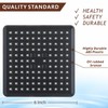 Nuodan High Pressure Rain Shower Head with 11'' Extension Arm