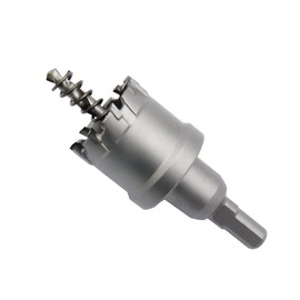 Hole Saw LAIWEI Carbide Hole Cutter Stainless Steel Metal Drill Bit Tungsten Alloy Drill Bit TCT Hole Saw Cutting Diameter 1-3/8"(35mm Hole Saw)