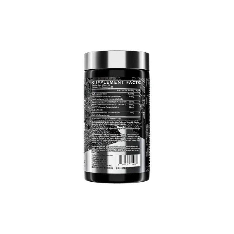 Nutrex Research Lipo 6 Hardcore 60 Capsulas