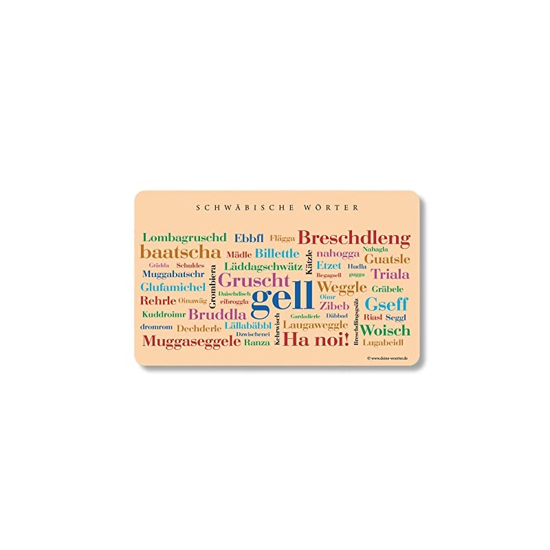 Breakfast Board Swabian Words