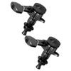 String Tuning Key, Locking Guitar Tuners Black Professional Vintage for