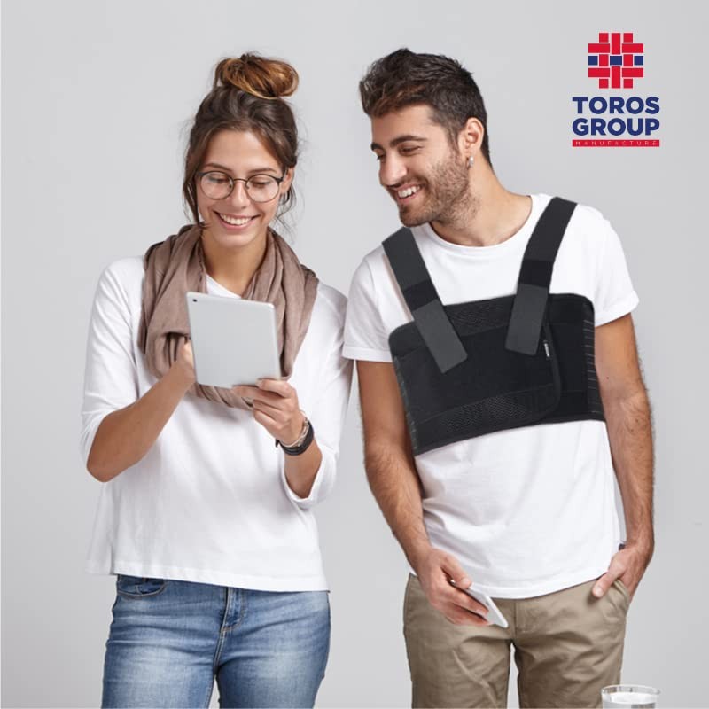 TOROS GROUP MANUFACTURE Männer Brust-Korsett mit Brustgurt mit Hosenträger Ideal