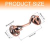 sourcing map 2Pcs 3 Inch Hook and Eye Latch, Barn