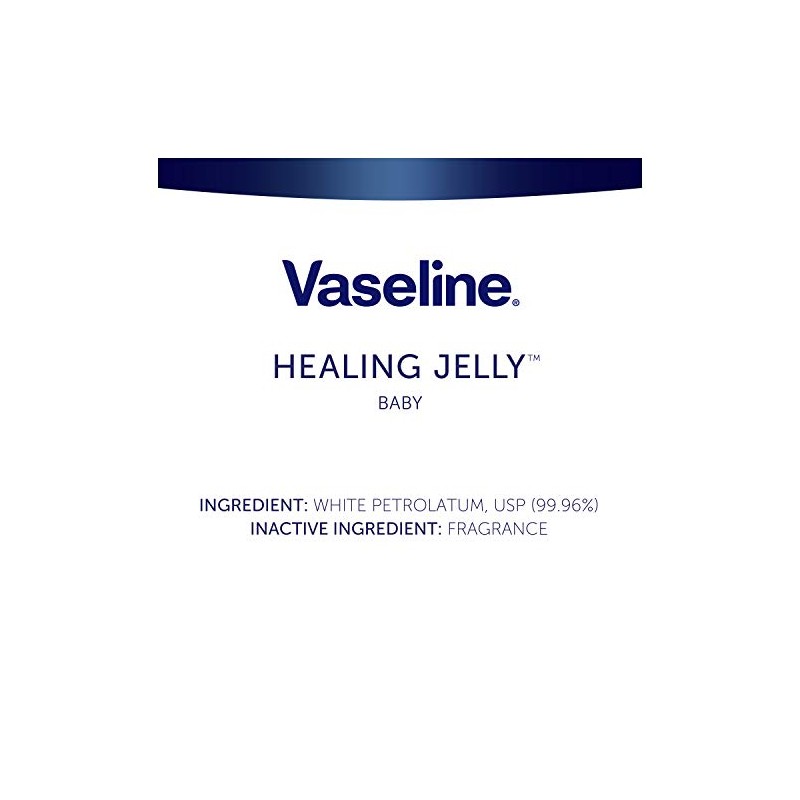 Vaseline Healing Jelly Petroleum Jelly For Diaper Rash Moisturizer For