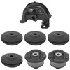 Rear Differential Arm Mounting Top Support Bushing Set, Replacement for