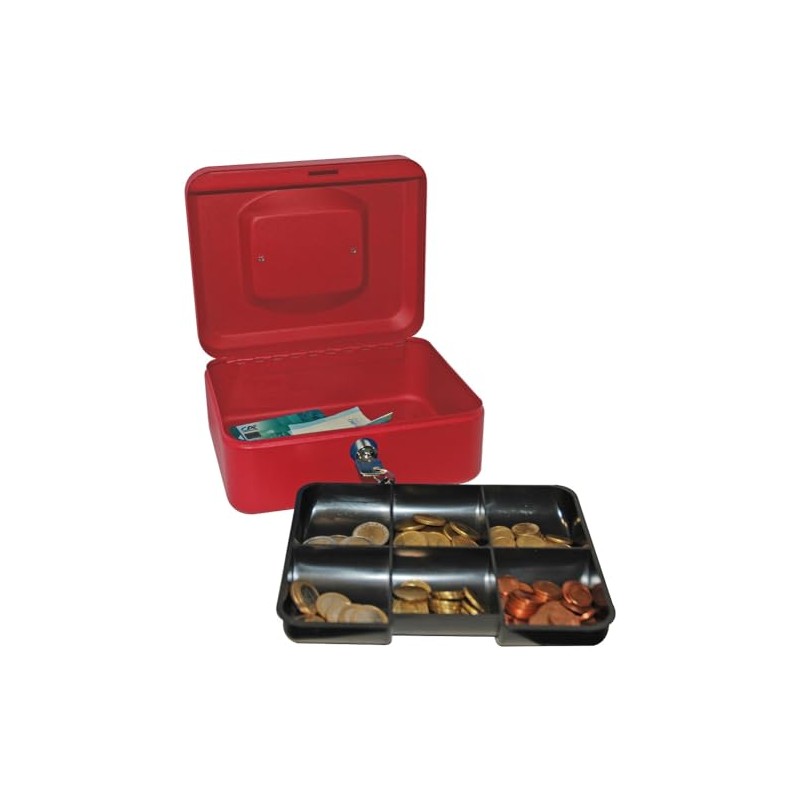 Reskal Metal Cash Box 9 x 20 x 16 cm