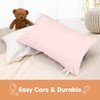 KeaBabies Toddler Pillowcase for 13X18 Pillow - Organic Toddler Pillow