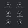 USB Computer Microphone PC Microphone Desktop Omnidirectional Condenser PC Laptop