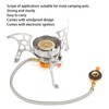 Camping Stove Portable Aluminum Alloy Stainless Steel Practical Outdoor Cooking