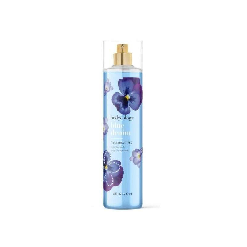 Bodycology Blue Denim Body Mist 8 fl.oz - Free Shipping