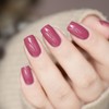 COSMOO Rose Pink Nail Polish, 12ml Elegant Pink Quick Dry